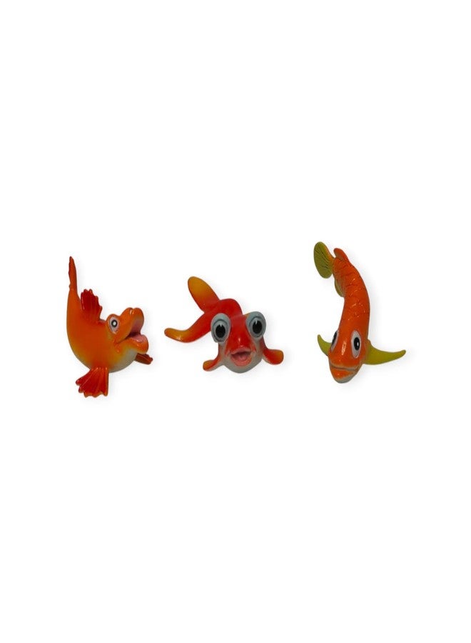 DIMAZO Small Kids Sea & Wild Animal Toys Sets for Fun, Educational, Spark Imagination and Learning (Multi Choice Sets) (Fish) 12pcs - Image 5